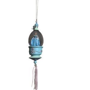 ✨ Disney Cinderella Hanging Snow Globe Ornament with Tassel